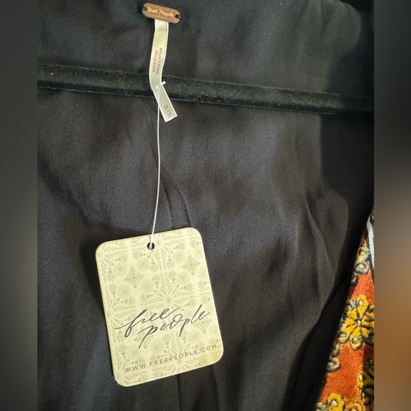 NWT Free People-Lennon Maxi Dress.Gorgeous patchwork ruffled dress.Size M. - Picture 10 of 15